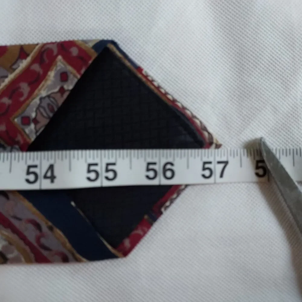 Vintage Christian Dior Monsieur Tie Made in USA Italian Silk Mens Neck Tie